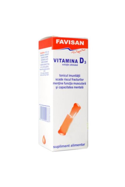 Vitamina D3 Favisan, 30 ml