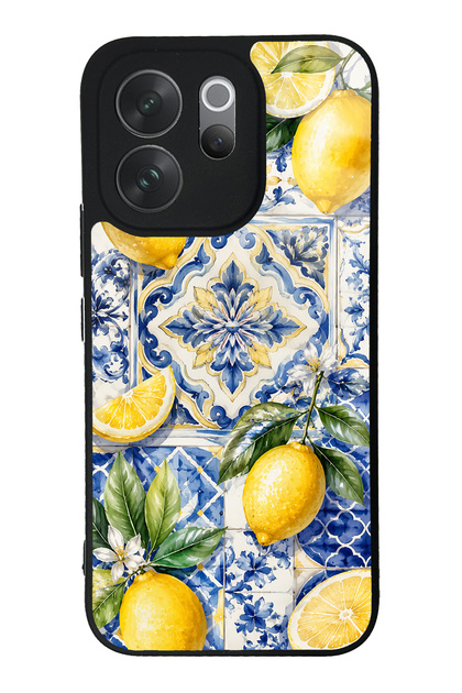 Vivo V70 Mediterranean Lemon Royale Design Glossy Phone Case