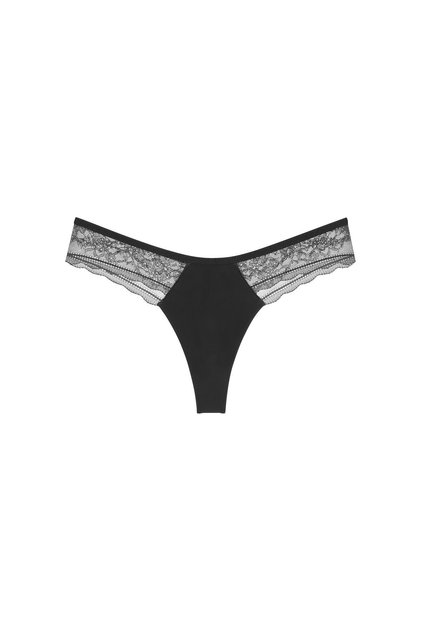 Tanga de damă 10226379 Negru