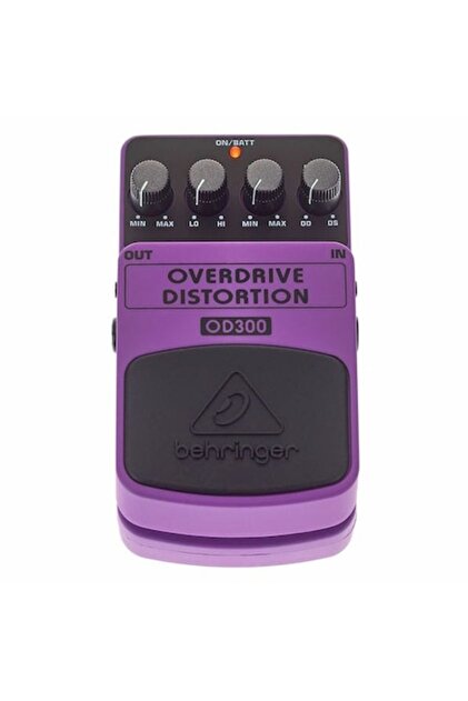 OD300 Pedală de efect pentru chitară electrică cu distorsiune overdrive