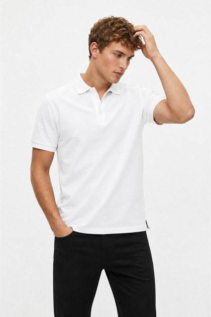 Men's Polo Neck T-Shirt 100% Cotton Regular Fit Premium Short Sleeve
