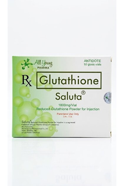 saluta injectable glutathione 1800 Mg Injection, Packaging Type: Box at best price in Bhatkal Saluta 1800Mg Glutathione Injections