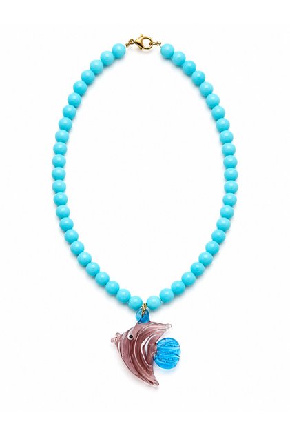 Murano Glass Design Necklace Burcu's Collection