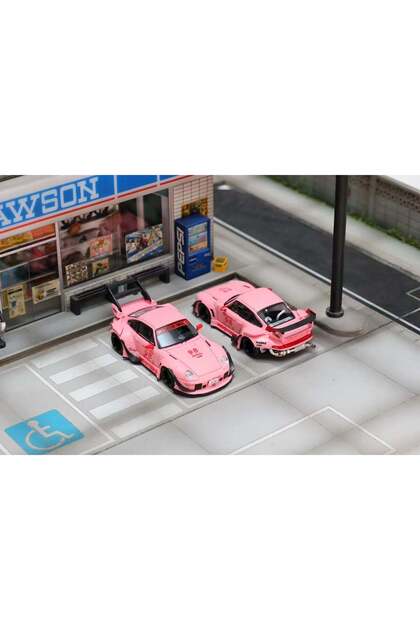 Weapon 1:64 Porsche Rwb 993 Pink Low Tail