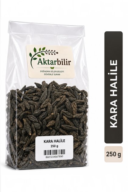 Kara Halile 250 g - Doğal Kurutulmuş Terminalia Chebula