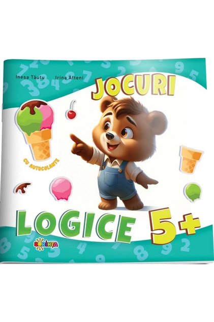 Jocuri logice cu autocolante 5 ani+ - Inesa Tautu, Olga Timcov