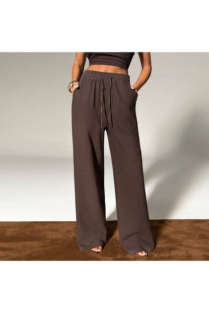 Elasticated Linen Pants