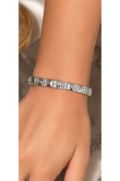 Diva Charm Steel Bracelet