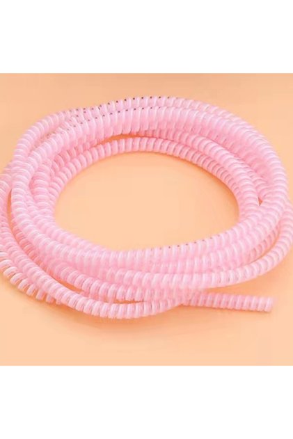 Light pink Charging Data Cable Wire Protection Cover Data Cord Protector Cable Organizer 1.4m Cable