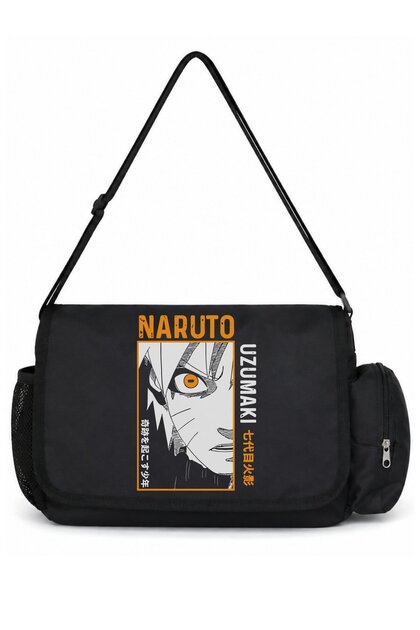 Naruto Uzumaki Anime Printed Unisex School, Sports, Office Multi-Purpose Messenger Bag