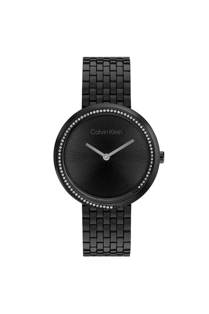 ANALOG WOMENS BLACK CASE WATCH - 25100039