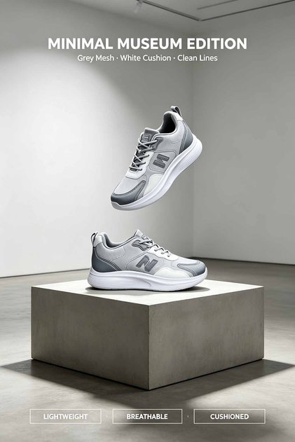 Men Arab Style Mesh Colorblock Sneakers