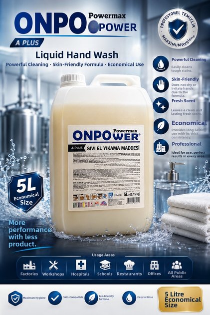 Onpower A+ Liquid Soap 5 Liter Concentrated Economical Hand Cleaning