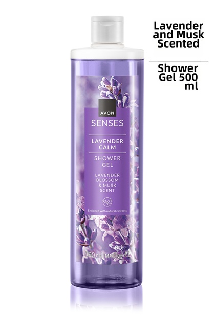 Senses Lavender Calm Lavender Scented Shower Gel 500ml