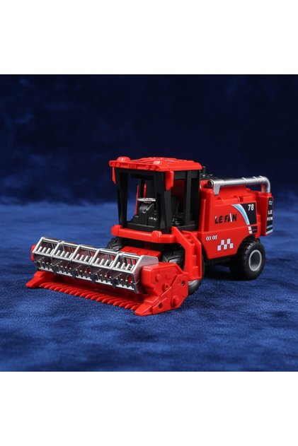 LE FAN Jucărie Combină Agricolă - Model Realist, Verde, 20 cm - Roșu