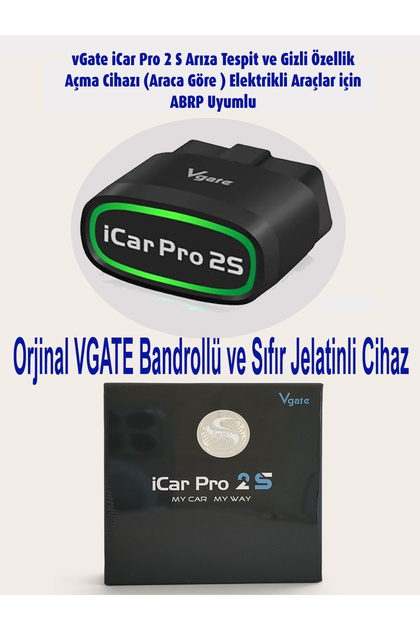 vgate icar iCar Pro 2S Bluetooth 5.2 Arıza Tespit Cihazı - Fiyatı