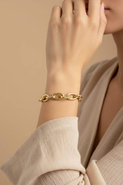 Style Pearl/Xuping Jewelry Oval Ring Zircon Stone Bracelet