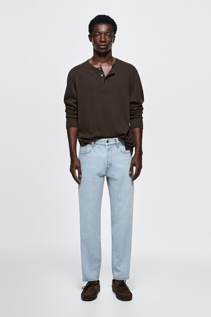 Slim fit crop jean