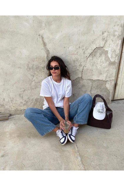Women's Crew Neck 100% Cotton White Basic T-Shirt
