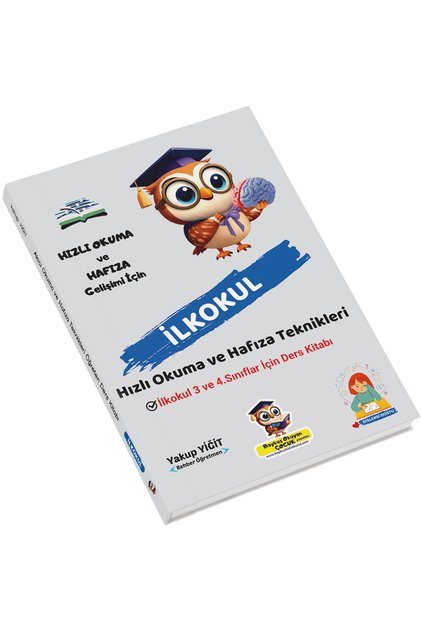 İlkokul Hızlı Okuma | Hızlı Okuma Geliştirme ve Hafıza Teknikleri Ders Kitabı