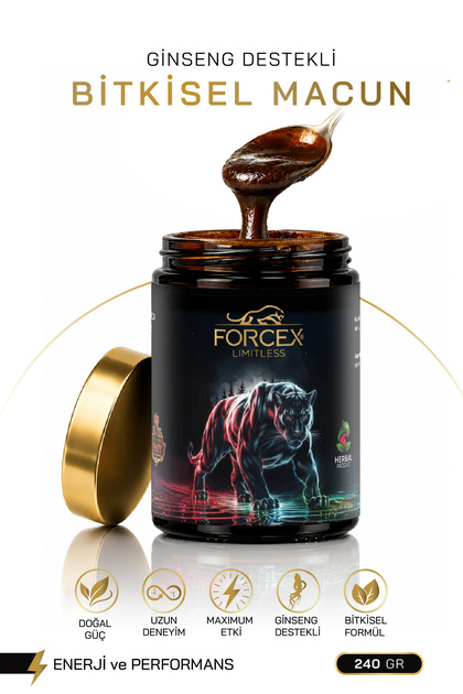 ALPHA EVERSTRONG Forcex Limitsiz Ginseng Atom Güç Özel Karışımlı