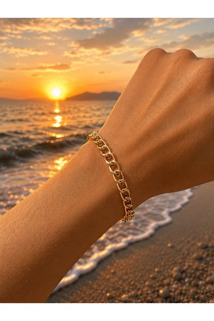 Steel Milky Way Chain Women's / Men's Bracelet Gold / Silver Color