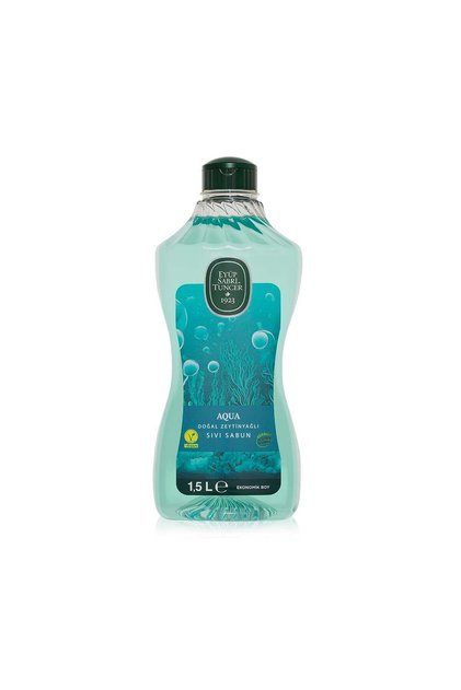 Natural Olive Oil Liquid Soap Aqua 1.5 L Pet Bottle