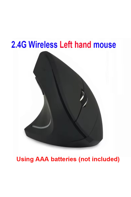 Left hand Left Right Hand Mouse Vertical Ergonomic 2.4G Wireless with Right Bluetooth Double Mode Mo
