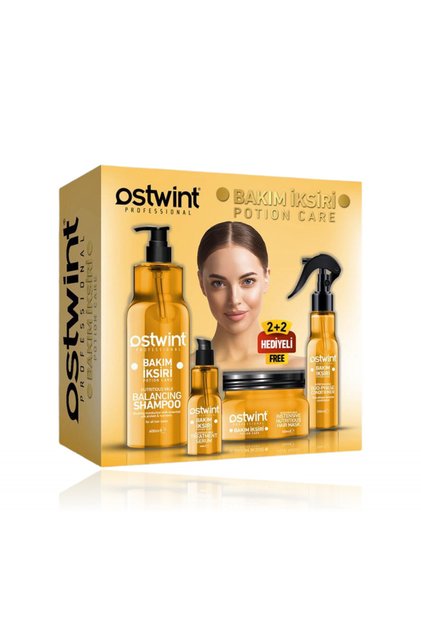 Set de îngrijire a părului cu lapte nutritiv Hair Potion