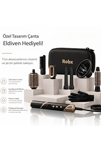 ☆mash☆ jonnlynx suave robu ROBX 7 IN1 838I Multi-styler Hava Üfleme Saç Şekillendirme ve