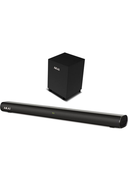 Σάουντμπαρ 2.1, 80 W, USB, Bluetooth, Μαύρο