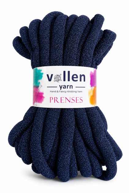Princess Chunky Glitter Polyester Hand Knitting Yarn 500 Gr 14 m Finger Knitting Bag Blanket Yarn