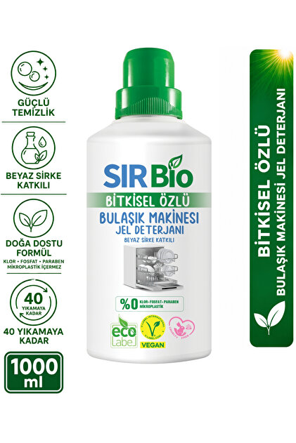 Bio Bitki Özlü Bulaşık Makinesi Deterjanı 1000 Ml 40 Yıkama