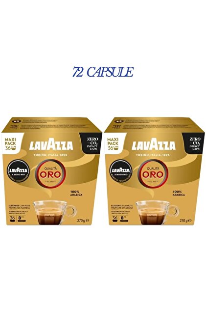 LavAzza 72 Oro A Modo Mio Coffee Capsules- Trendyol LavAzza 72 Oro A Modo Mio Coffee Capsules- Trendyol