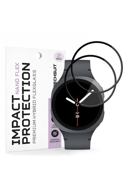 Folie pentru Samsung Galaxy Watch8 40mm (set 2) - Nano Flex - Negru