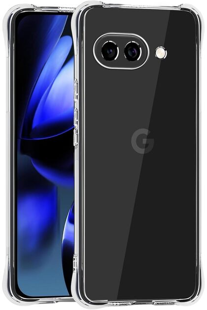 Husă simplă antișoc pentru Google Pixel 10a, transparentă