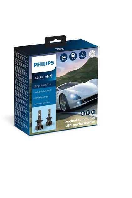 Set 2 LED H7 Ultinon Pro 9100 HL +350% lumina, 5800K, 5000 ore functionare