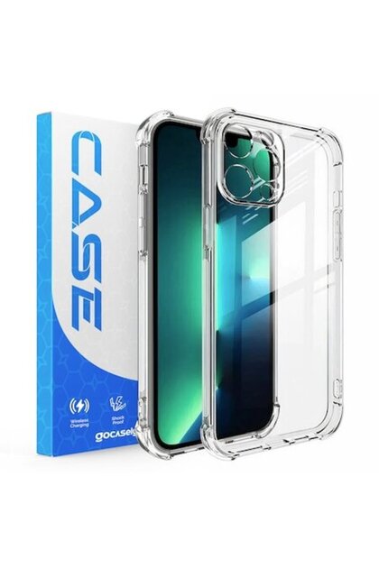 PACK 2 - Husa TPU Transparenta iPhone 11, protectie camera completa, anti-soc, clear case