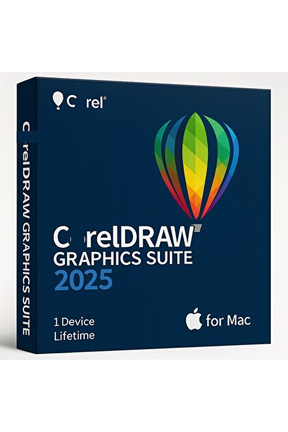 COREL Draw Graphics Suite X7 (PC) Ömür Boyu Dijital Lisans Kodu
