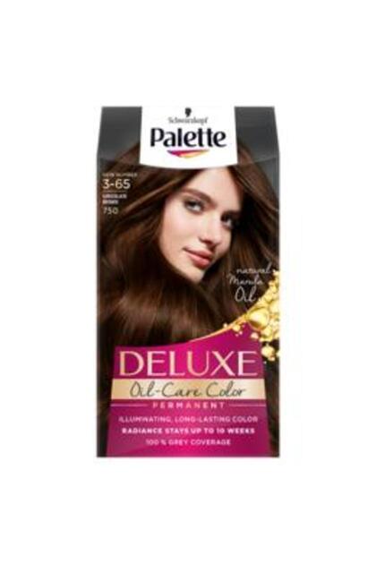 Μόνιμη Βαφή Μαλλιών - Schwarzkopf Deluxe Oil-Care Color Permanent, απόχρωση 3-65 (750) Καφέ Σοκολάτα