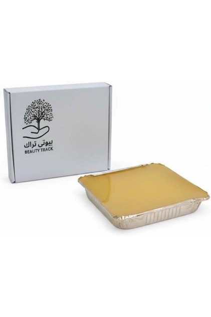 Track Honey Scented Hard Wax Block 1kg Stripless Painless Hair Removal Wax for Men and Women