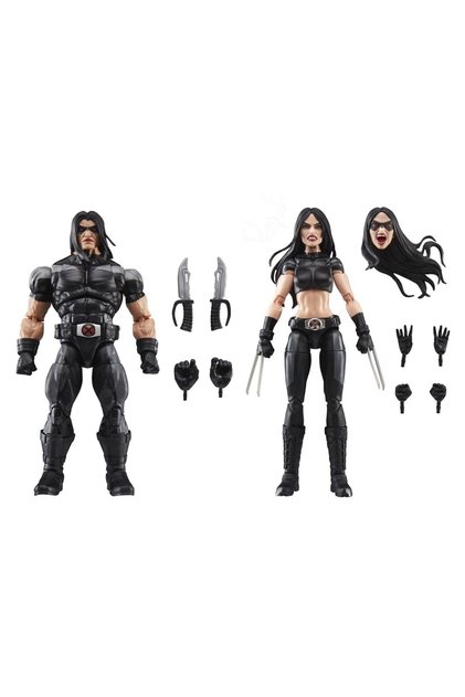 Hasbro Marvel Legends X-Force X-23 & Warpath, Marvel Comics İkili Aksiyon Figürü