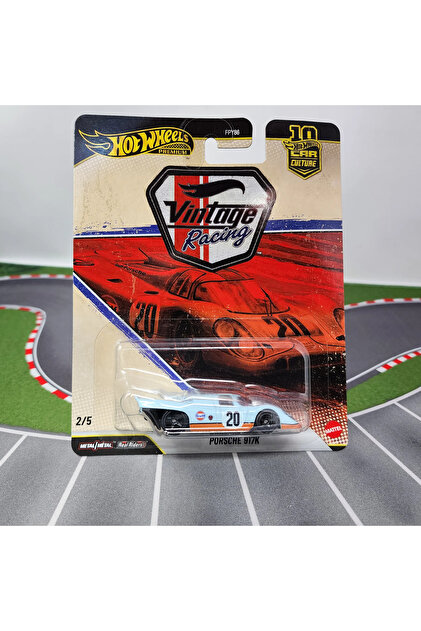 HOT WHEELS 2026 Premium Vintage Racing Beşli Araba Seti FPY86