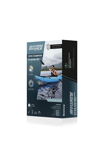Bestway 65115 Cove Champion X1 Tek Kişilik Kano Seti 2.75m x 81cm