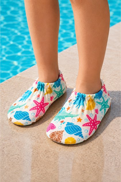 Unisex Baby Kids Anti-Slip Sole Sea Shoes Pool Booties