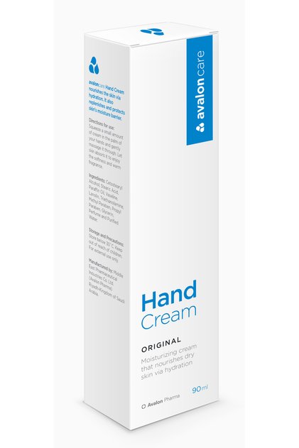 Avalon Care Fragrance-Free Hand Cream 90 ml | أفالون كير كريم مرطب لليدين بدون عطر 90 مل