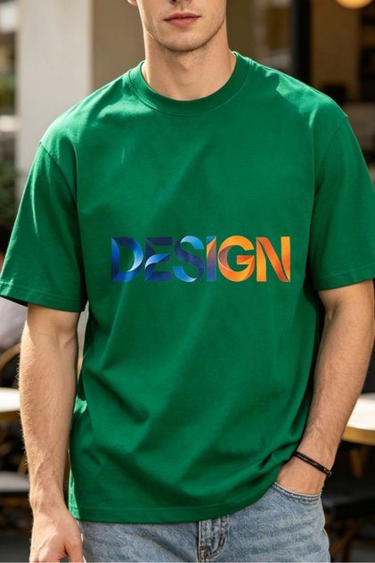 Casual Style T Shirts For Men Design Text Mens Printed T Shirts
