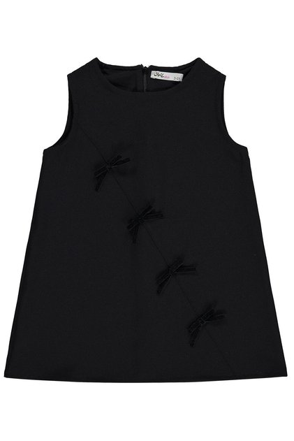 Dress with Bow for 2-5 Years Old - Black