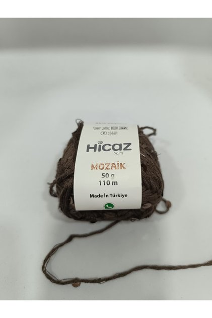 Hicaz Large Sequin Hand Knitting Yarn 50Gr