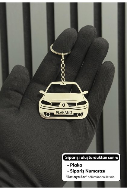 Customized Megan 2 Stainless Steel Keychain for Your Plate